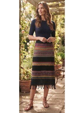 Peruvian Connection Santa Ana Skirt, NWT, Small